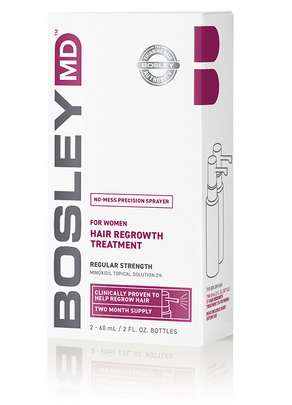 Усилитель роста волос для женщин (Миноксидил 2%) спрей/ Bosley For Women Hair Regrowth Spray 2%