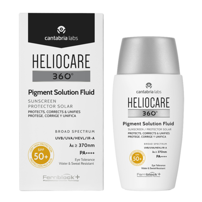 HELIOCARE 360° Pigment Solution Fluid Sunscreen (Cantabria Labs) – Солнцезащитный флюид «защита от пигментации» СЗФ 50+