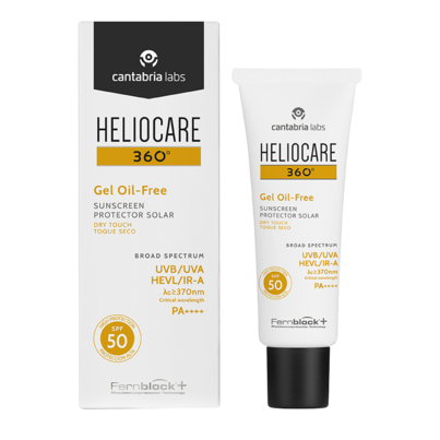 HELIOCARE 360º Gel Oil-Free Dry Touch SPF 50 Sunscreen – Солнцезащитный гель с SPF 50 для нормальной и жирной кожи